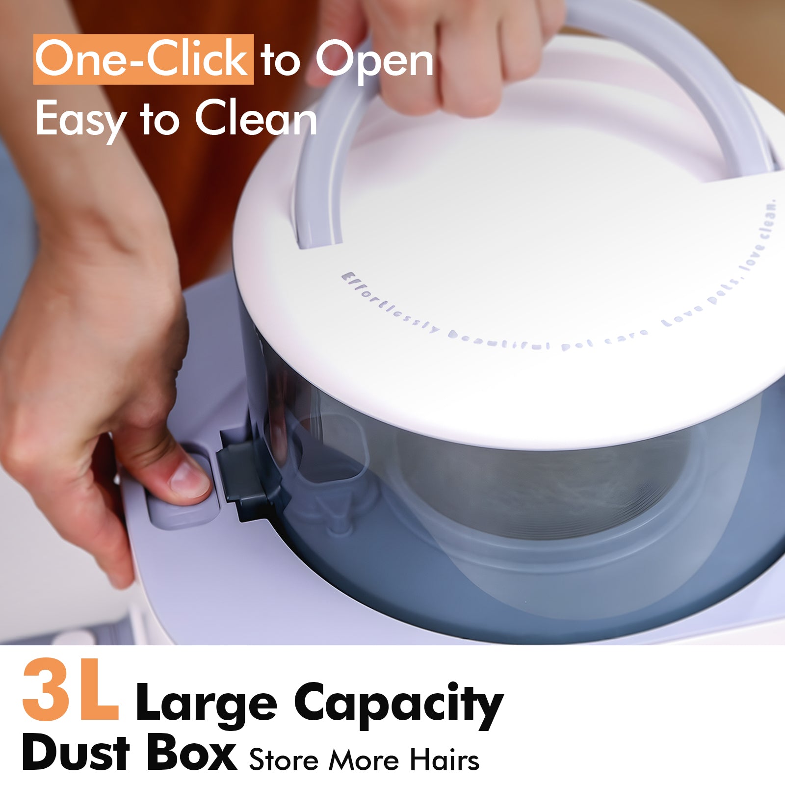 LOVEEPEE 9-in-1 Pet Grooming Vacuum Set with Electric Clippers, 21KPa Powerful Suction & Adjustable Temperature, 101.44oz Large Dust Bin, 9-in-1 Multi-Functional Dog Hair Dryer & Shedding Vacuum with Brush, Blow Dry & Clean Modes, 110-120V, US Plug